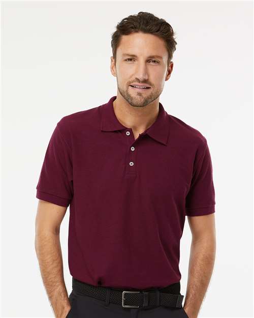 M&O Soft Touch Polo 7006