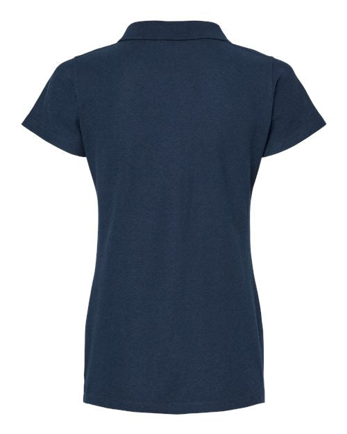 M&O Women's Soft Touch Polo 7007