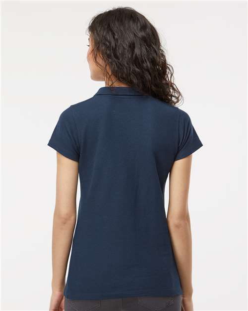 M&O Women's Soft Touch Polo 7007