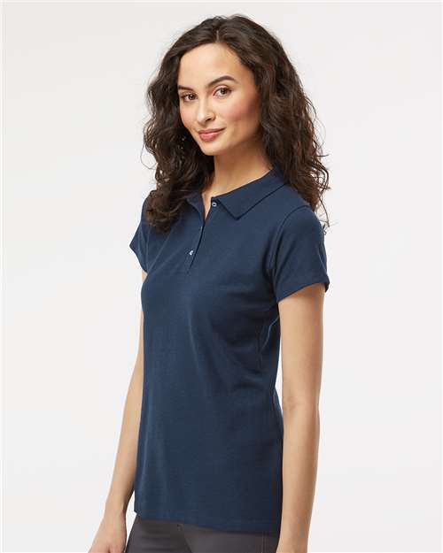 M&O Women's Soft Touch Polo 7007