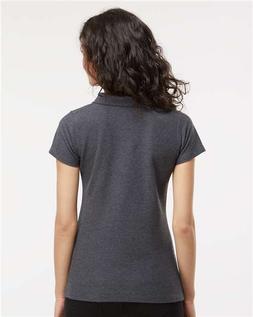 M&O Women's Soft Touch Polo 7007