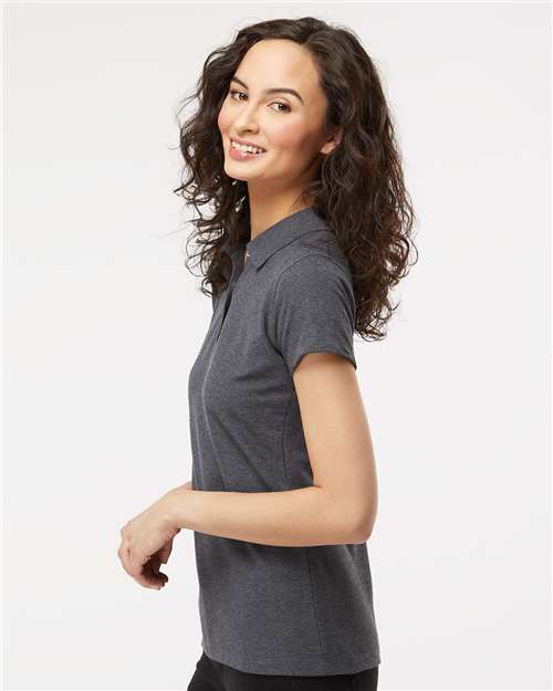 M&O Women's Soft Touch Polo 7007