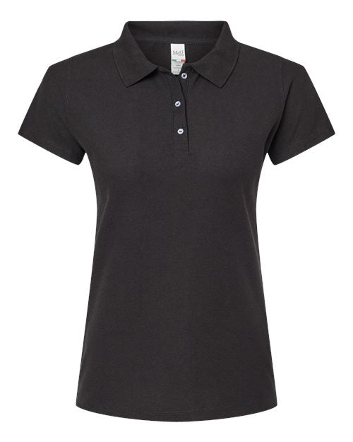 M&O Women's Soft Touch Polo 7007