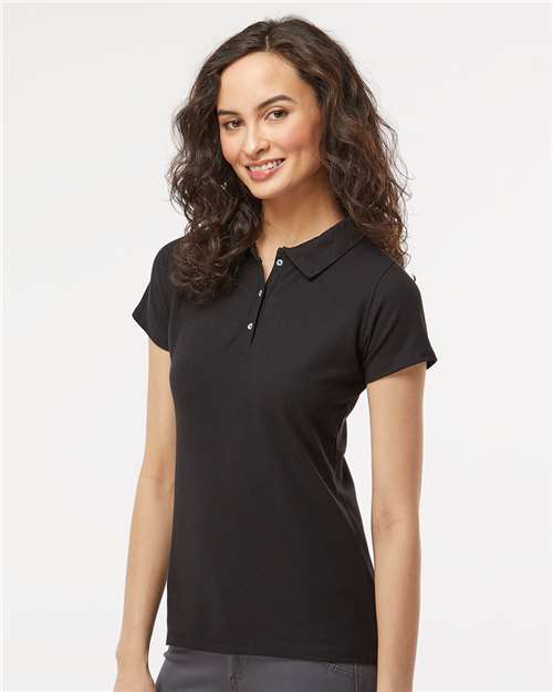 M&O Women's Soft Touch Polo 7007