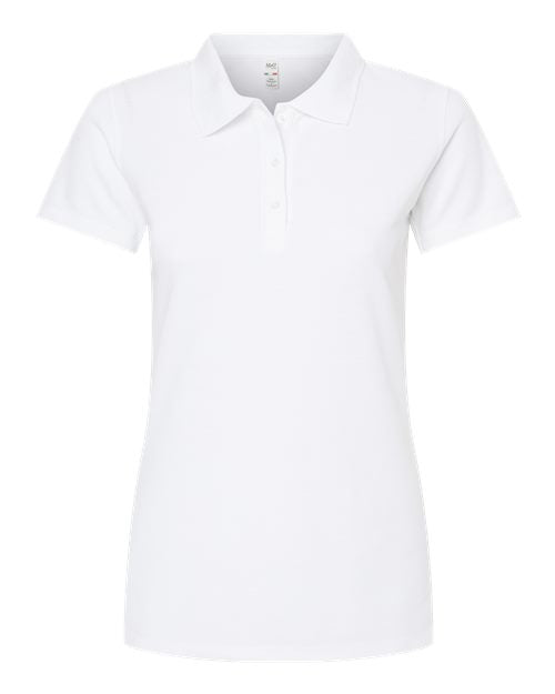 M&O Women's Soft Touch Polo 7007