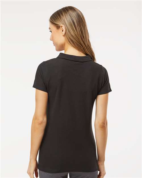 M&O Women's Ringspun Pique Polo 7600