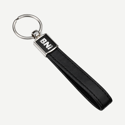 Aubert Keychain w/Silver Accent