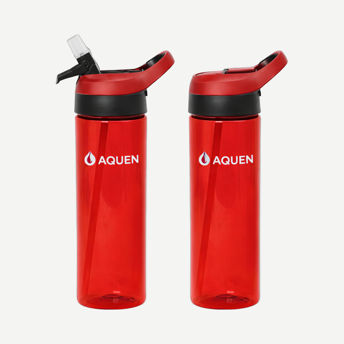 Black Veil 650 ml (22 oz) Tritan Bottle - Red | Limitless Toronto