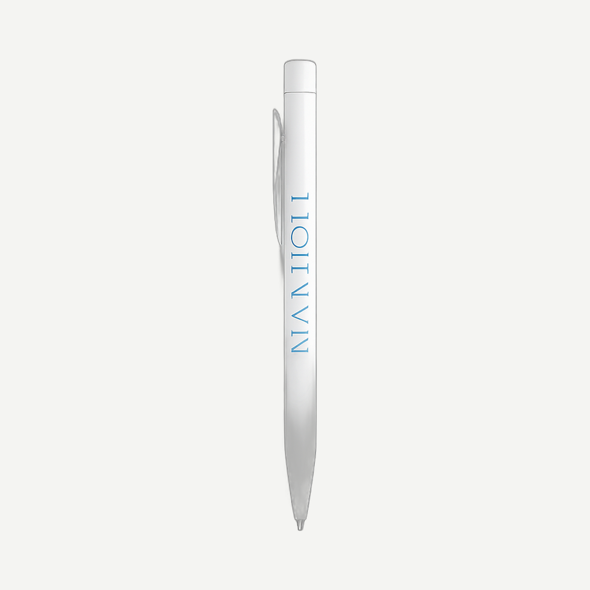 Buzz Recycled Aluminum Ballpoint Pen - White | Limitless Toronto