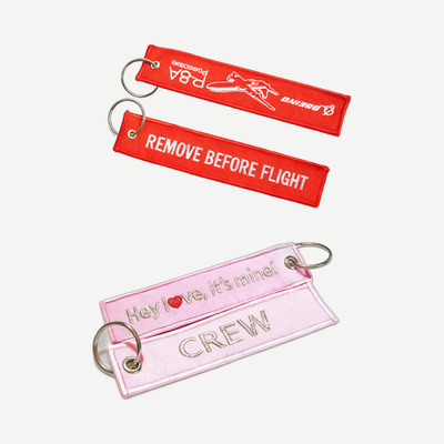 Custom Embroidered Keychain