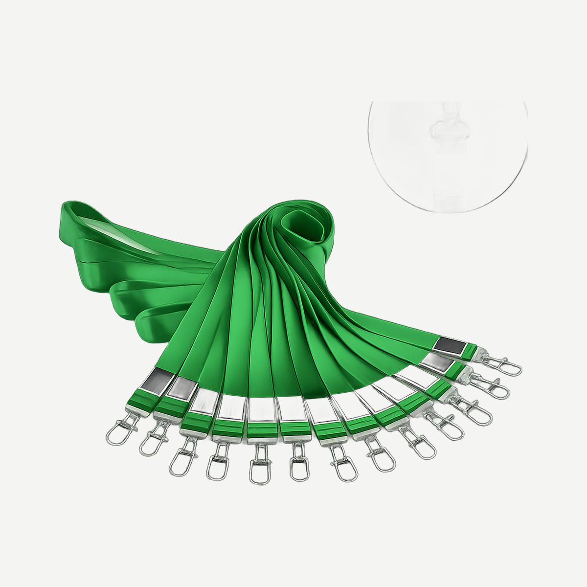 Custom Polyester Lanyard - Green | Limitless Toronto