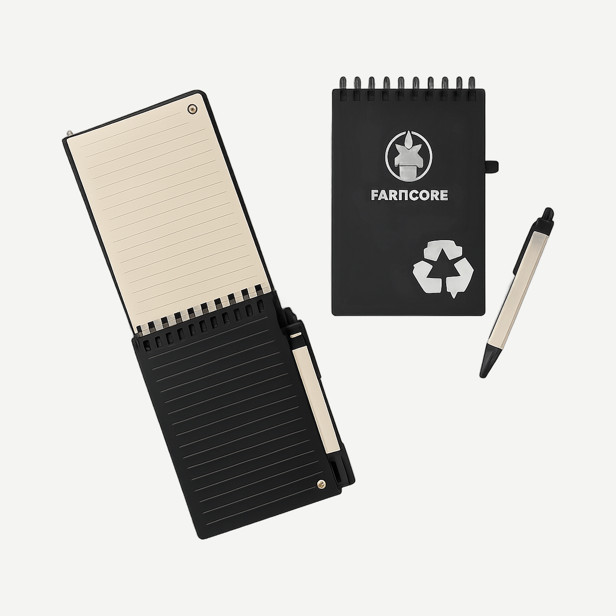 Earthtones Pocket Notebook - Black | Limitless Toronto
