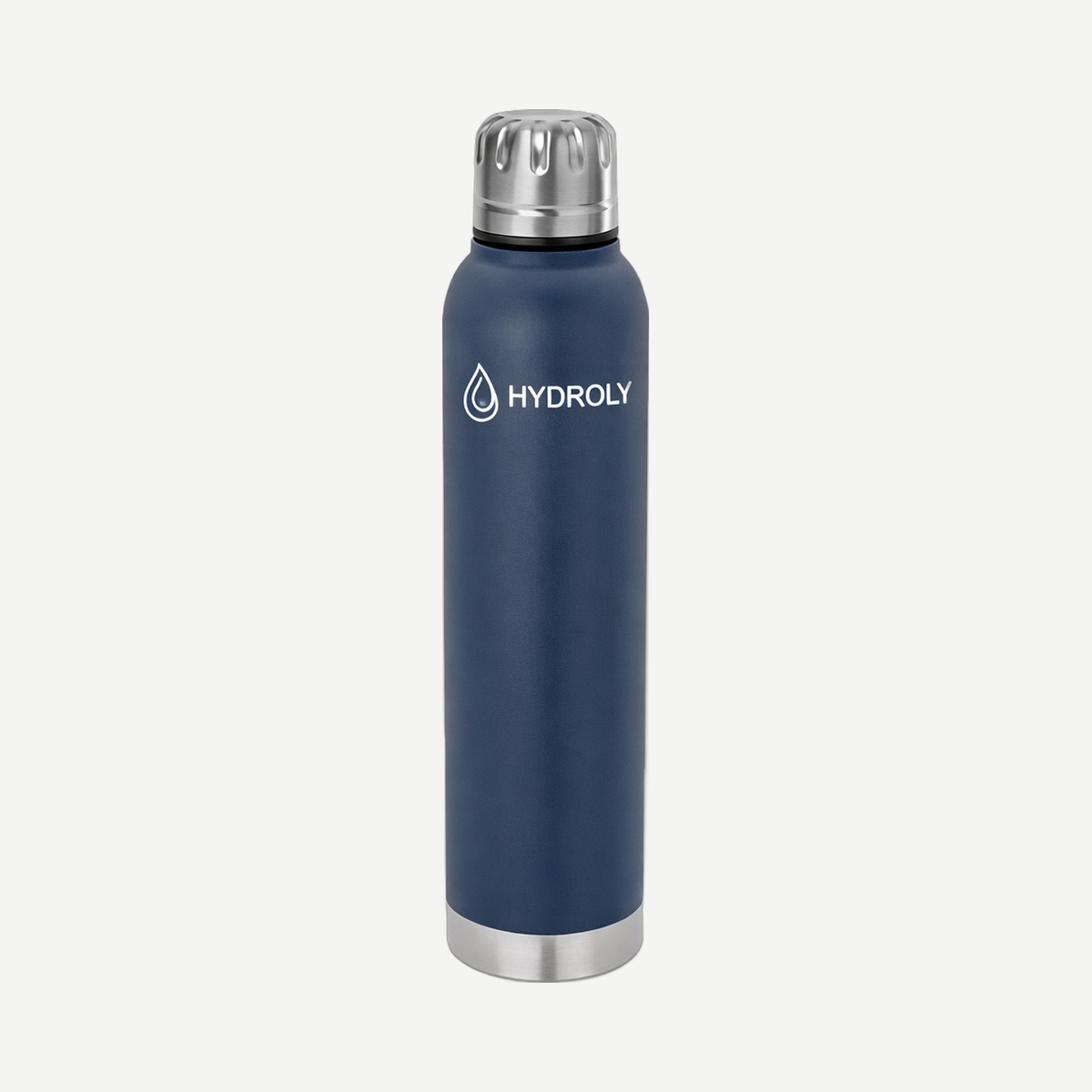 EarthTrendz 17 oz MOD Trail Vacuum Water Bottle - Navy Blue | Limitless Toronto