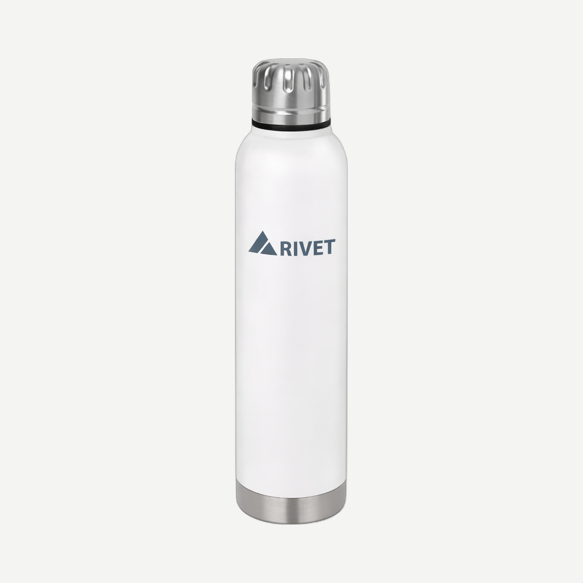 EarthTrendz 17 oz MOD Trail Vacuum Water Bottle - White | Limitless Toronto