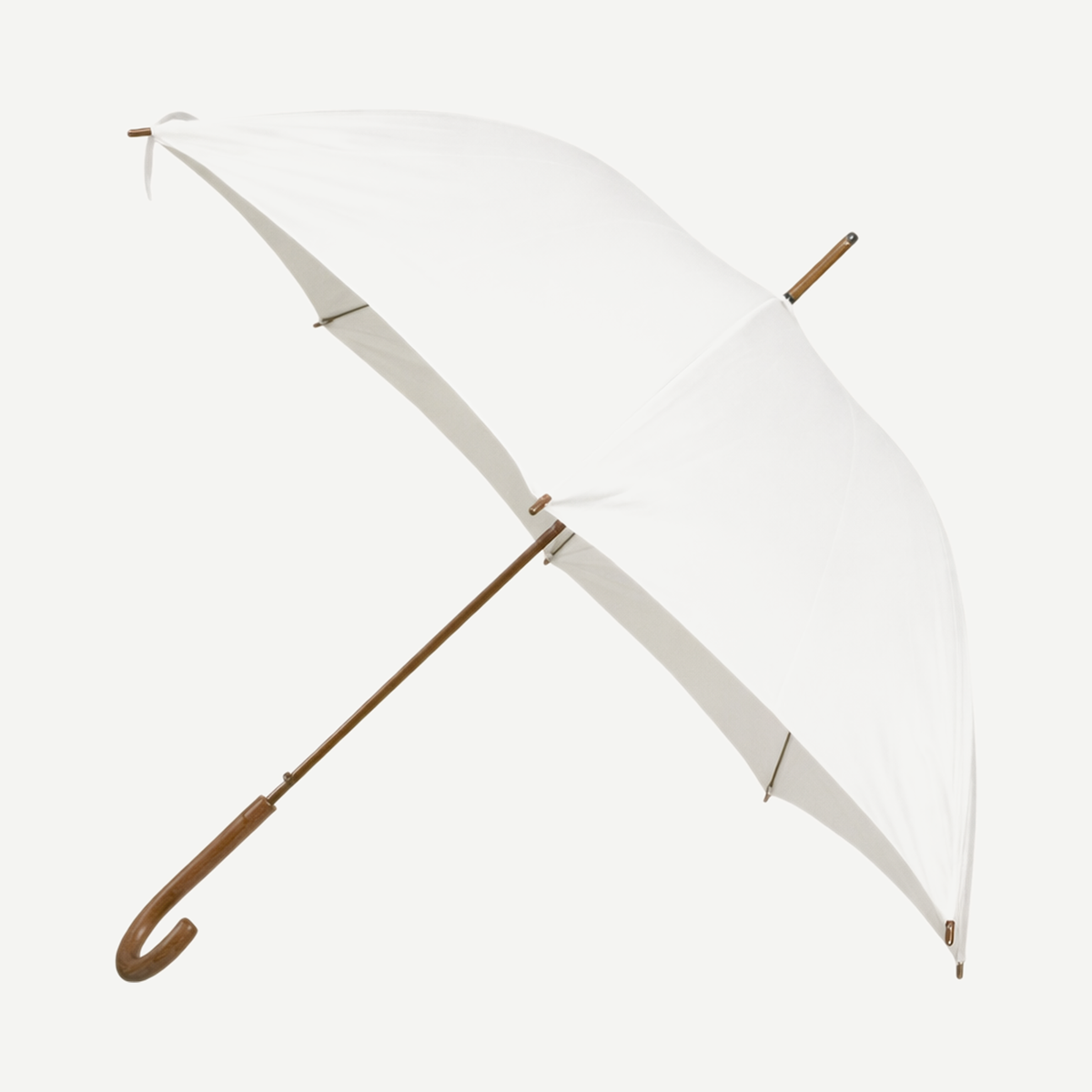 Executive Umbrella - 48" Arc With Hook Handle - White | Limitless Toronto