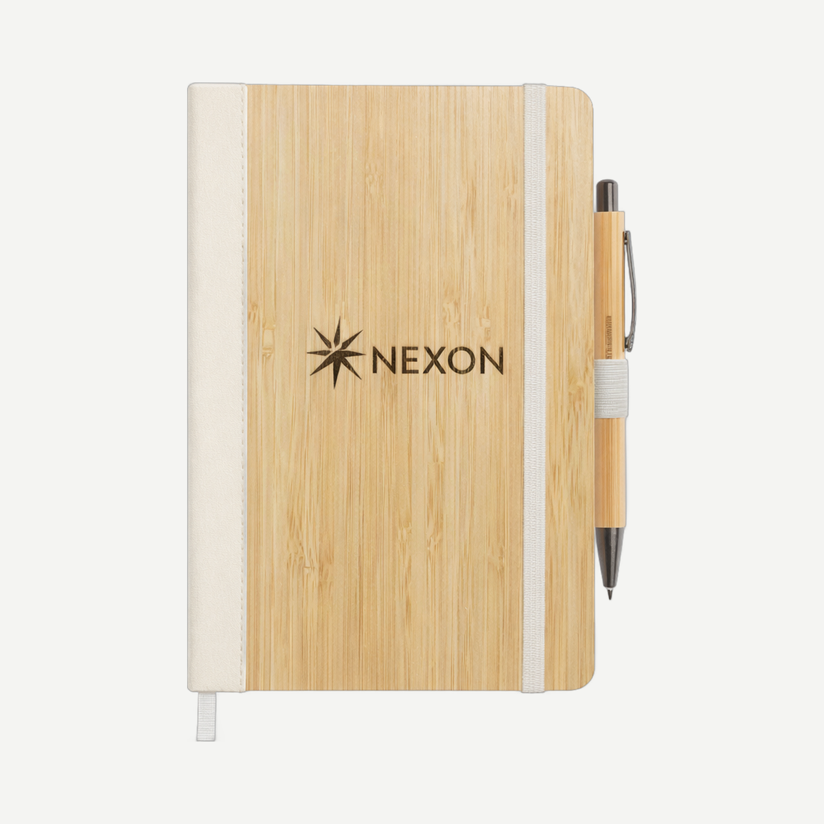 Forleo Bamboo Notebook/Lucky Pen - Natural / Gun Metal | Limitless Toronto