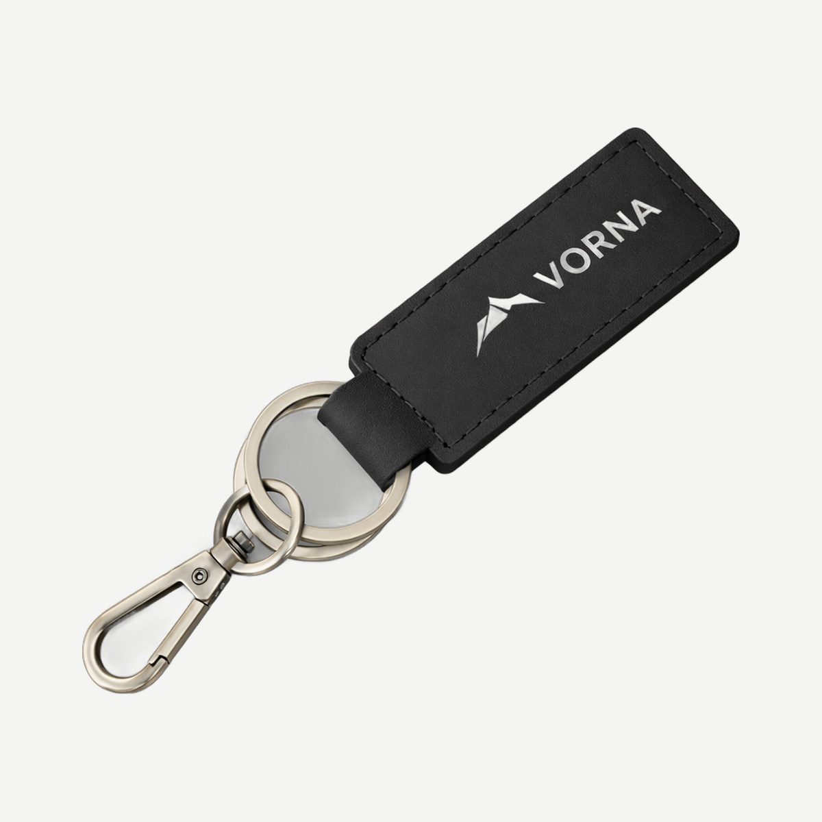 Genuine Leather Keychain - Black | Limitless Toronto