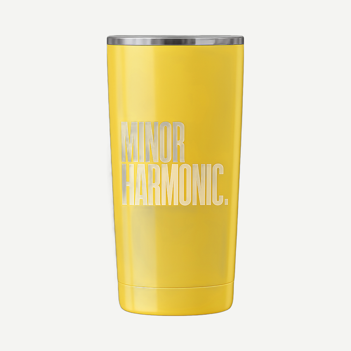 Go Time 550 ml / 18oz Recycled Stainless Steel Tumbler - Yellow | Limitless Toronto