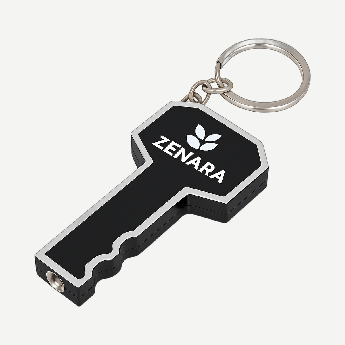 Key LED Flashlight Keychain - Black | Limitless Toronto