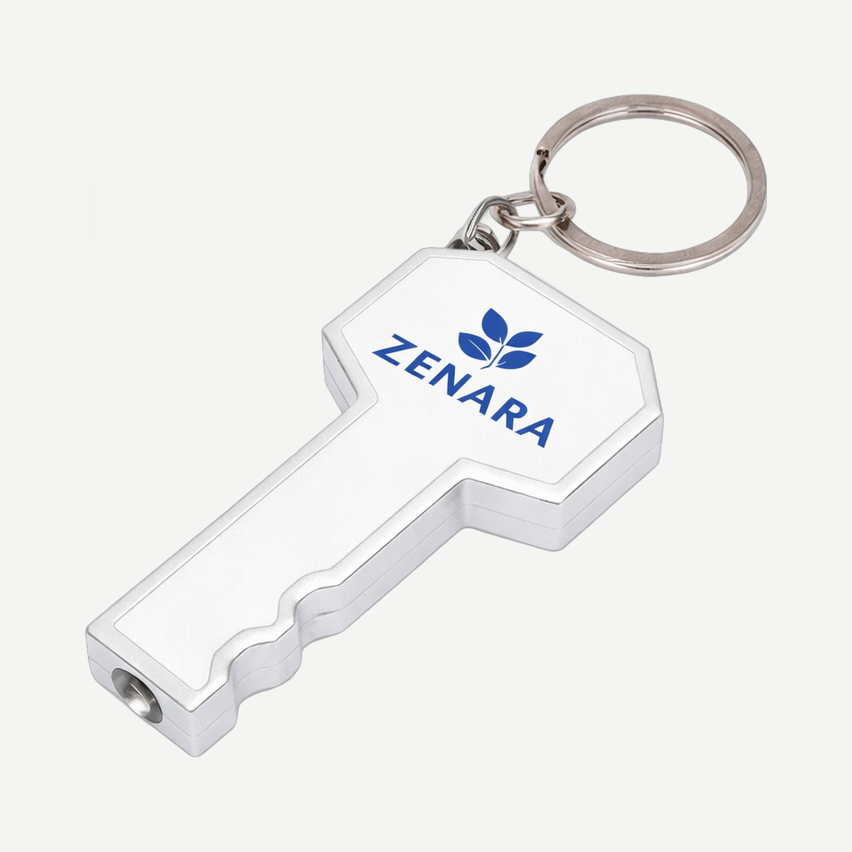 Key LED Flashlight Keychain - White | Limitless Toronto