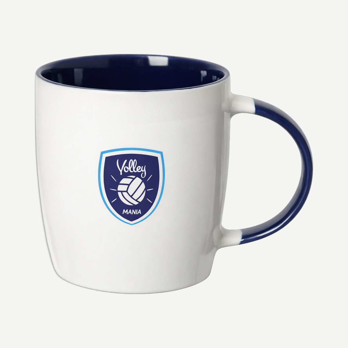 Koho 350 ml (12 oz) Mug With Coloured Handle - Cobalt Blue | Limitless Toronto