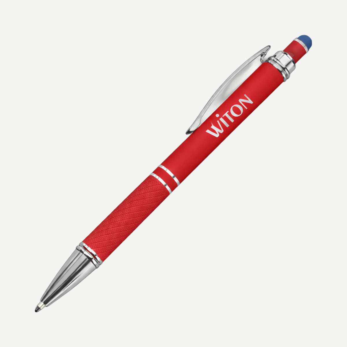 Lewis Metal Pen with Stylus - Red | Limitless Toronto