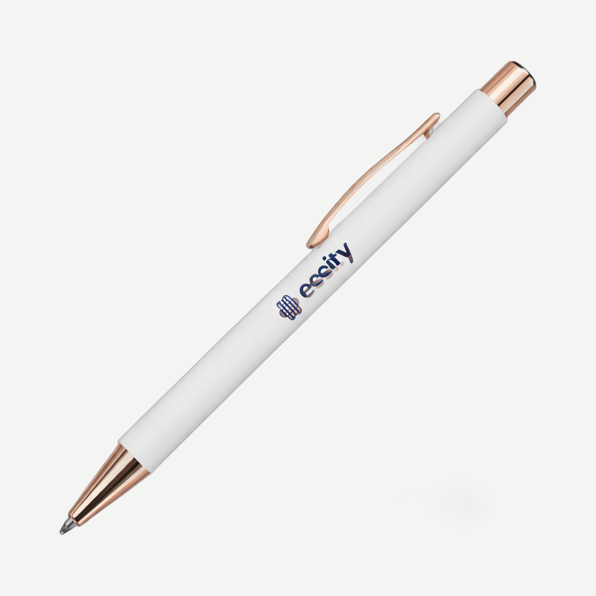 Lisse Metal Pen - Matte White | Limitless Toronto