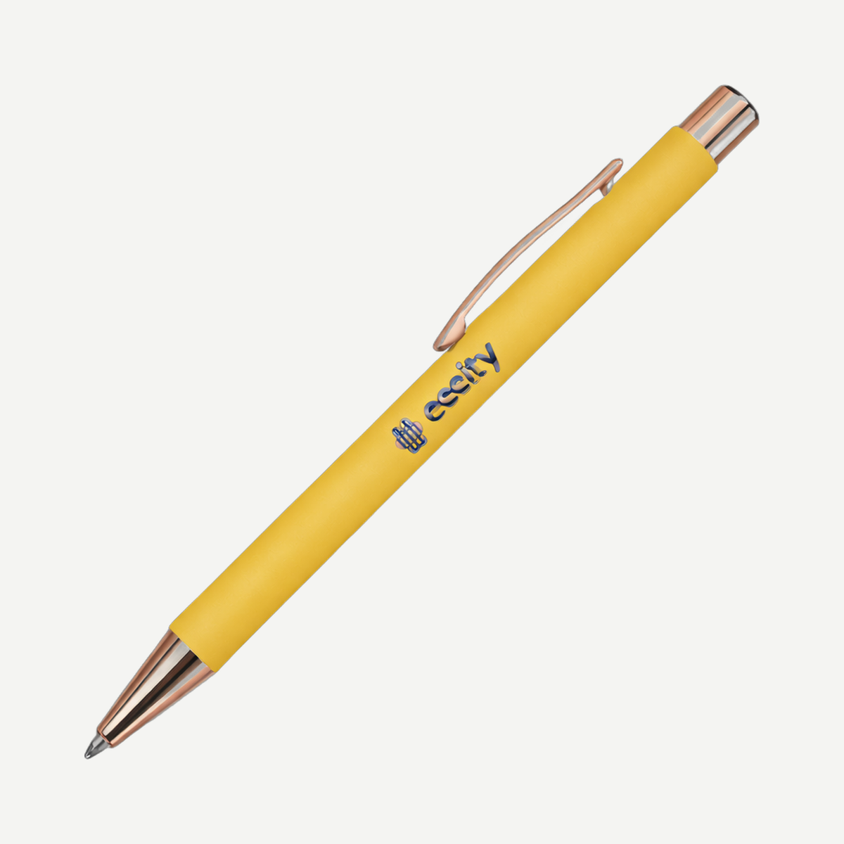 Lisse Metal Pen - Matte Yellow | Limitless Toronto