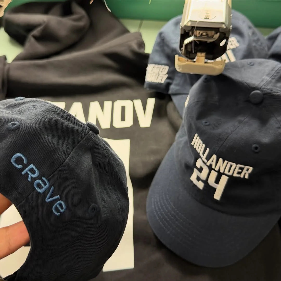 Embroidered Heated Rivalry caps