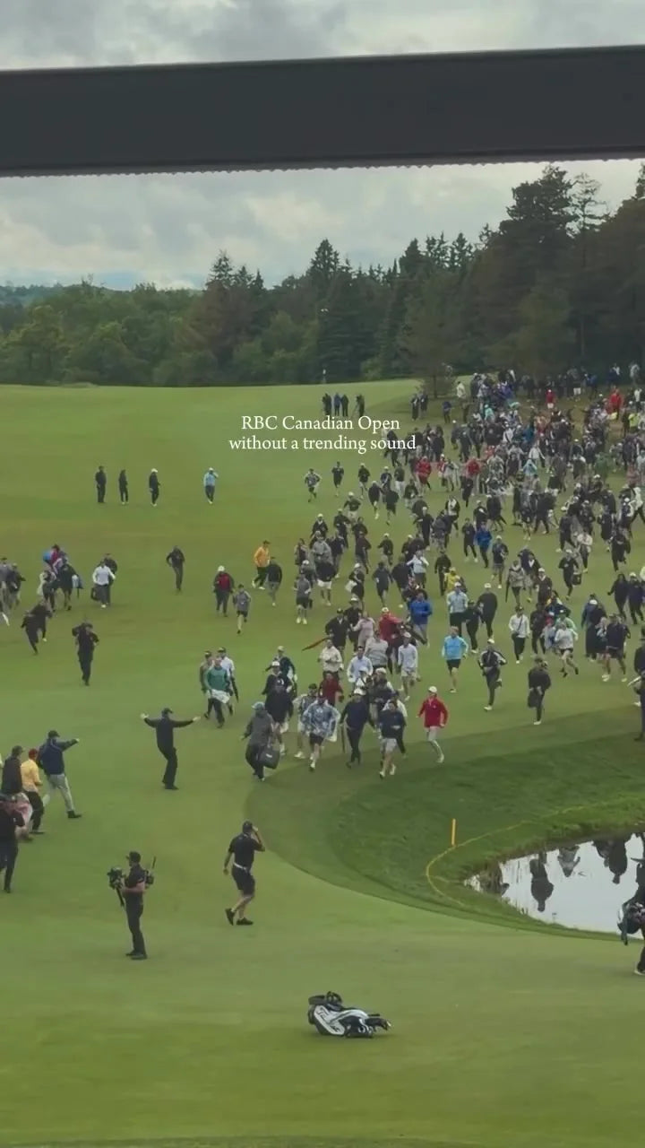 Crowds on the course at the 2026 RBC Canadian Open