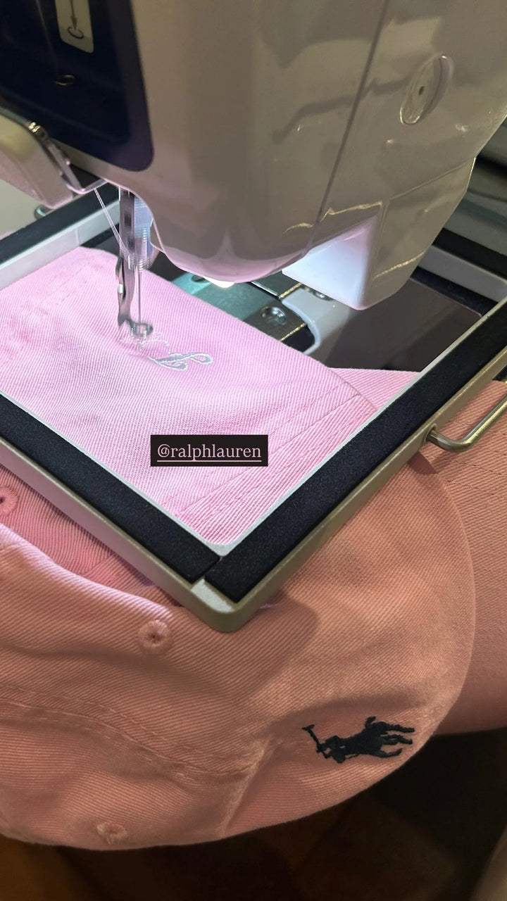 Apparel receiving embroidered personalization