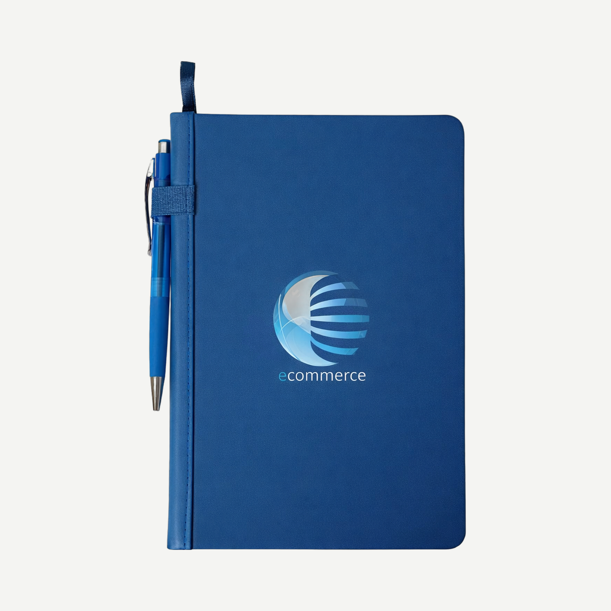 Lucca Pu Hard Cover Journal - Blue | Limitless Toronto