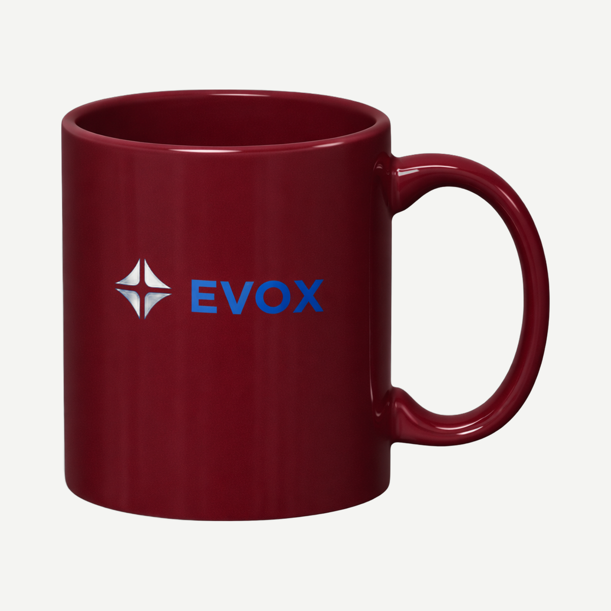 Malibu Mug - 11oz - Imprinted - Burgundy | Limitless Toronto