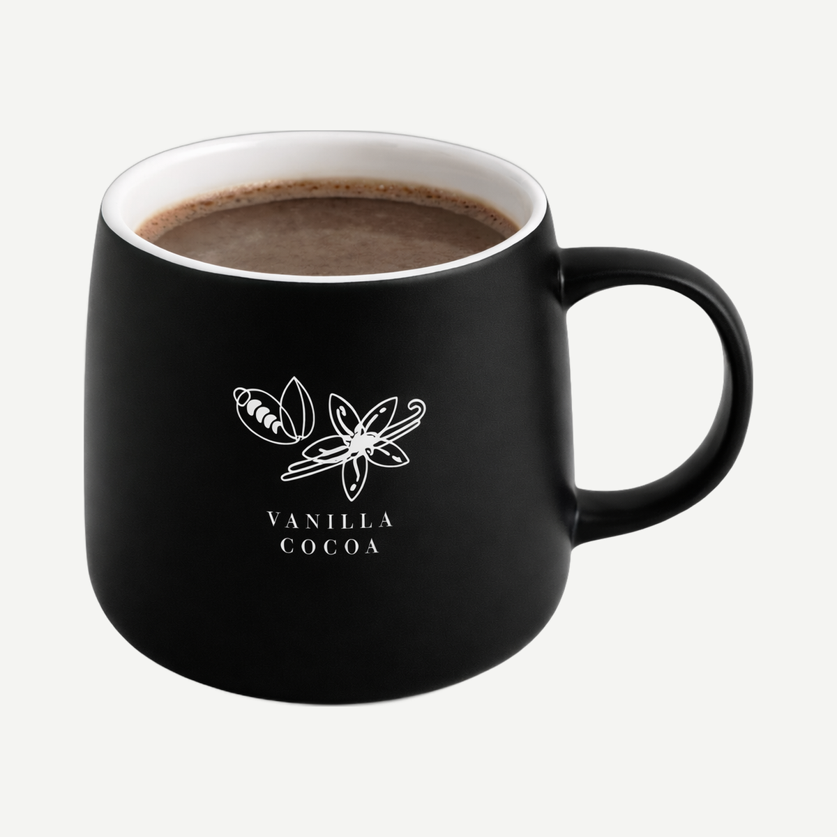 Mason 15 oz Ceramic Mug - Black/White | Limitless Toronto