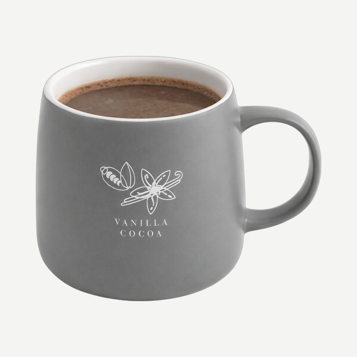 Mason 15 oz Ceramic Mug - Gray/White | Limitless Toronto