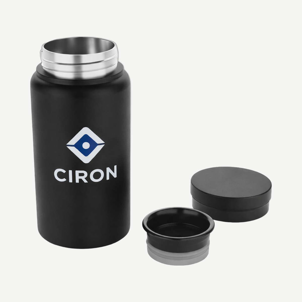 Mini 350 ml / 12 Oz Stainless Steel Bottle - Black | Limitless Toronto