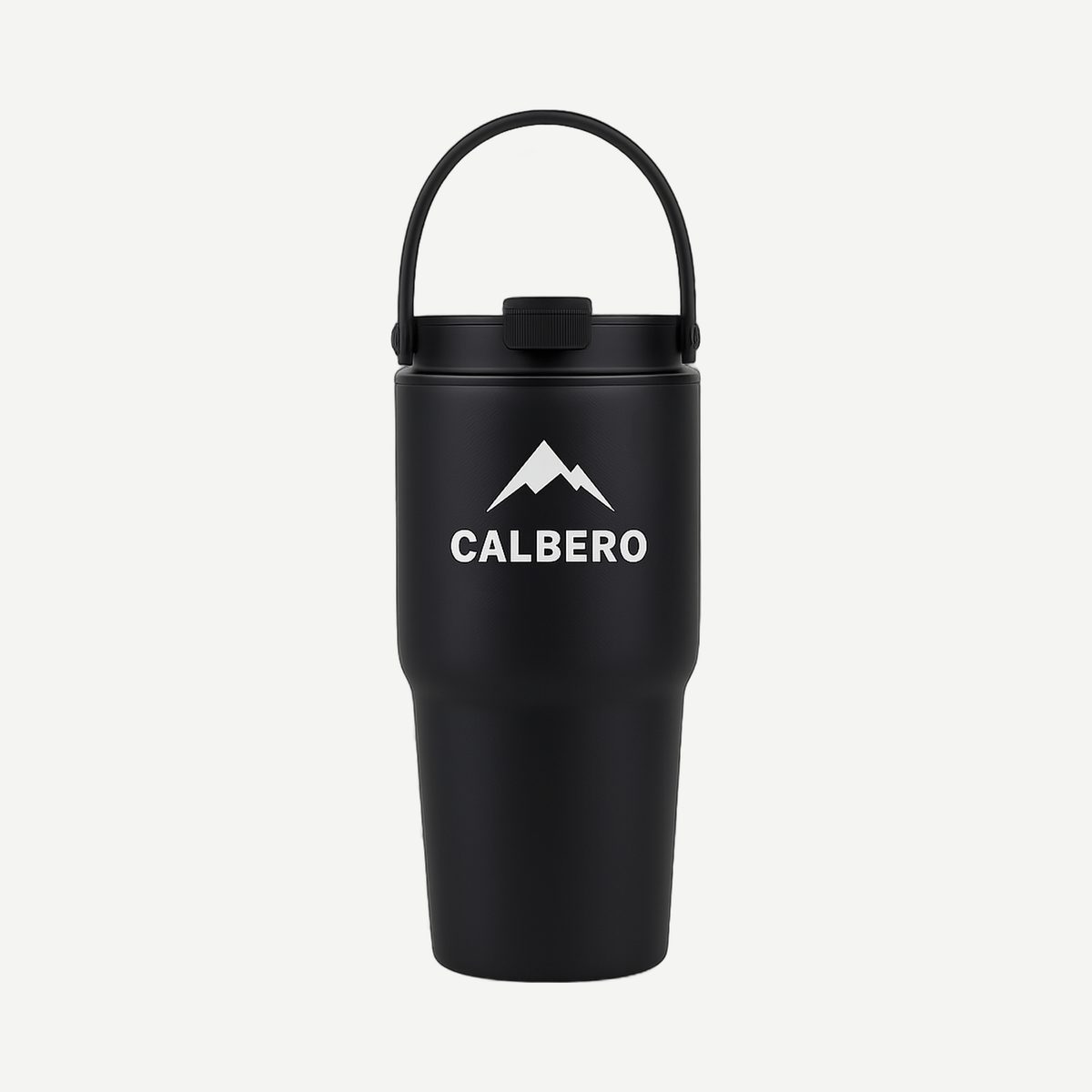 Phoenix Recycled Stainless Steel Flip Straw Tumbler - Black | Limitless Toronto