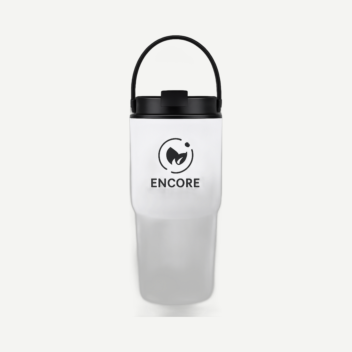Phoenix Recycled Stainless Steel Flip Straw Tumbler - White | Limitless Toronto