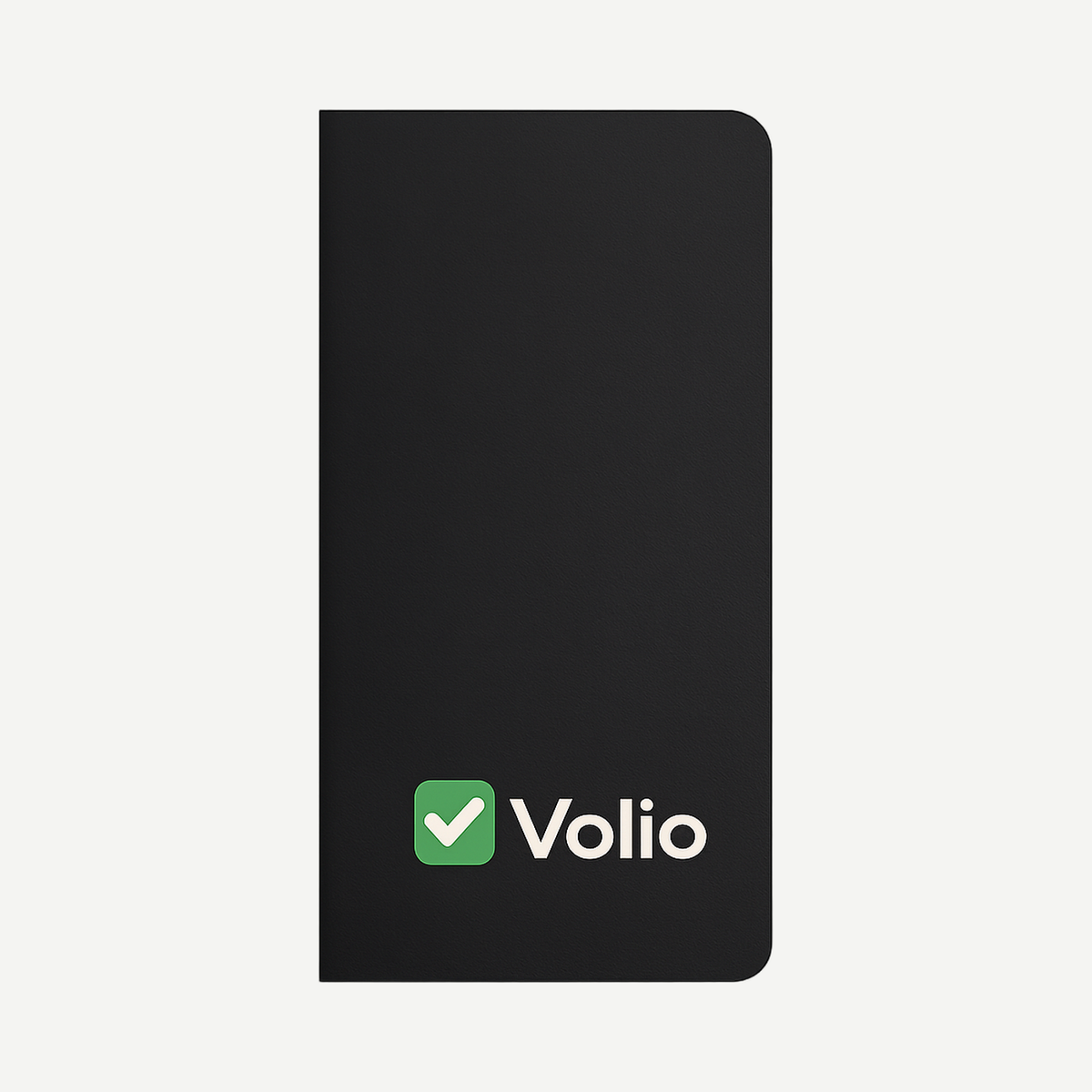 Pocket Notebook Blank 40sheets - Black | Limitless Toronto