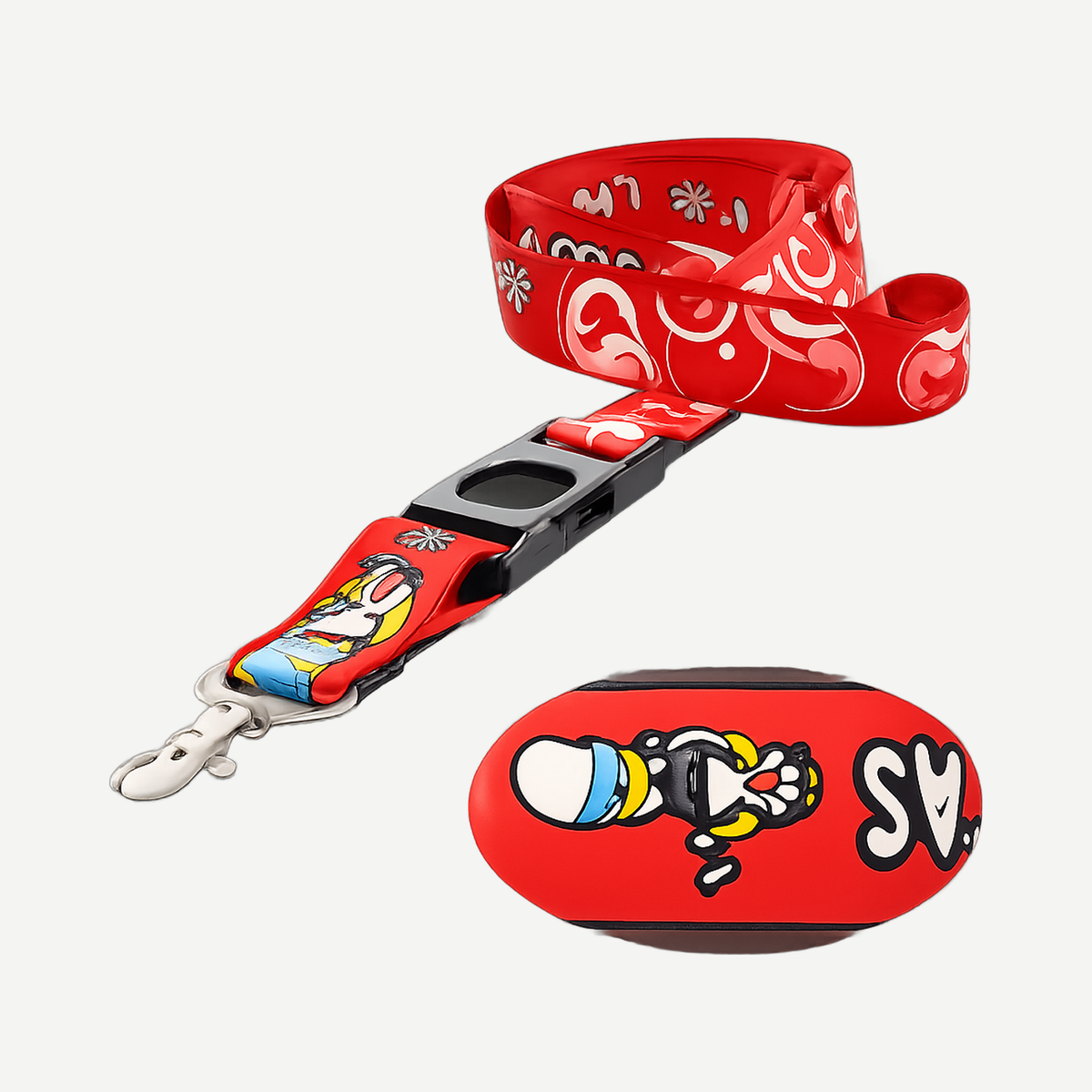 Poly Lanyard - Red | Limitless Toronto