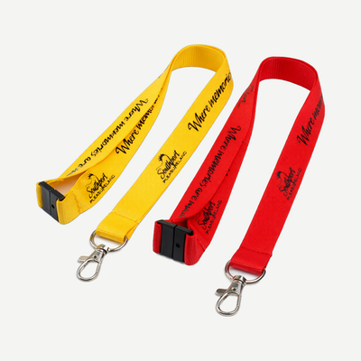 Polyester Lanyard with Safety Breakaway