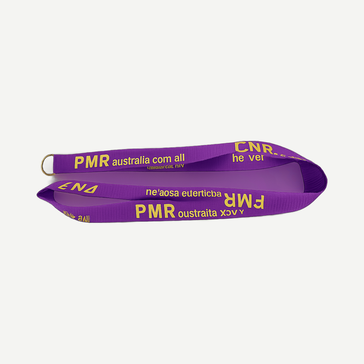 Polyester Neck Lanyard With Oval Clasp, 20 Mm - Purple | Limitless Toronto