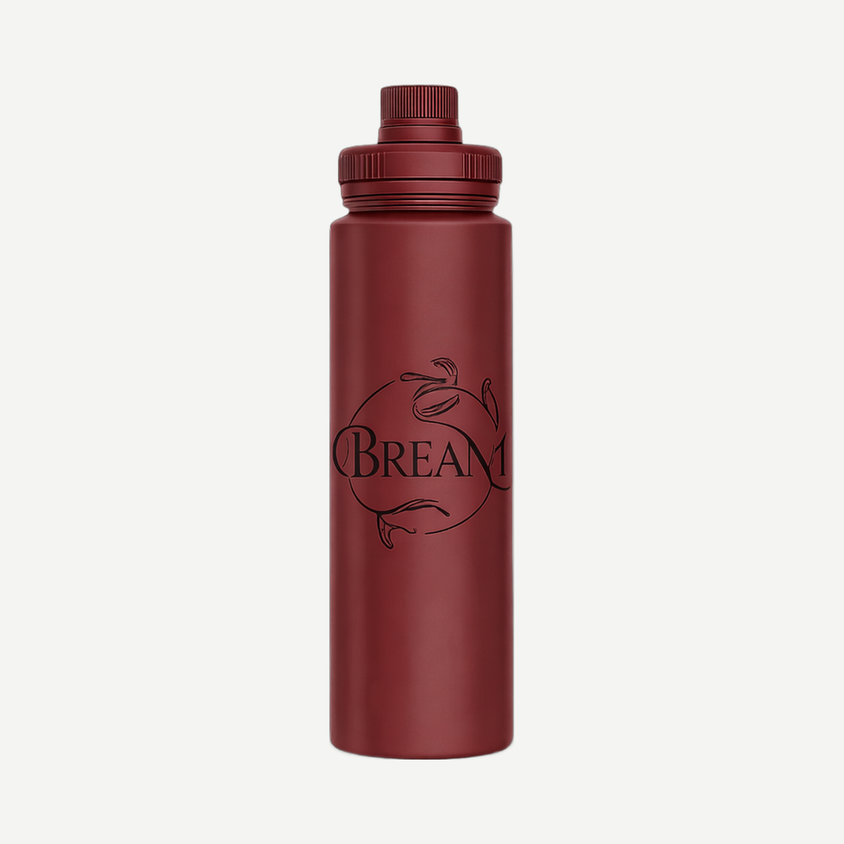 Prime Time 710 ml / 24 Oz Recycled Stainless Steel Bottle - Burgundy | Limitless Toronto