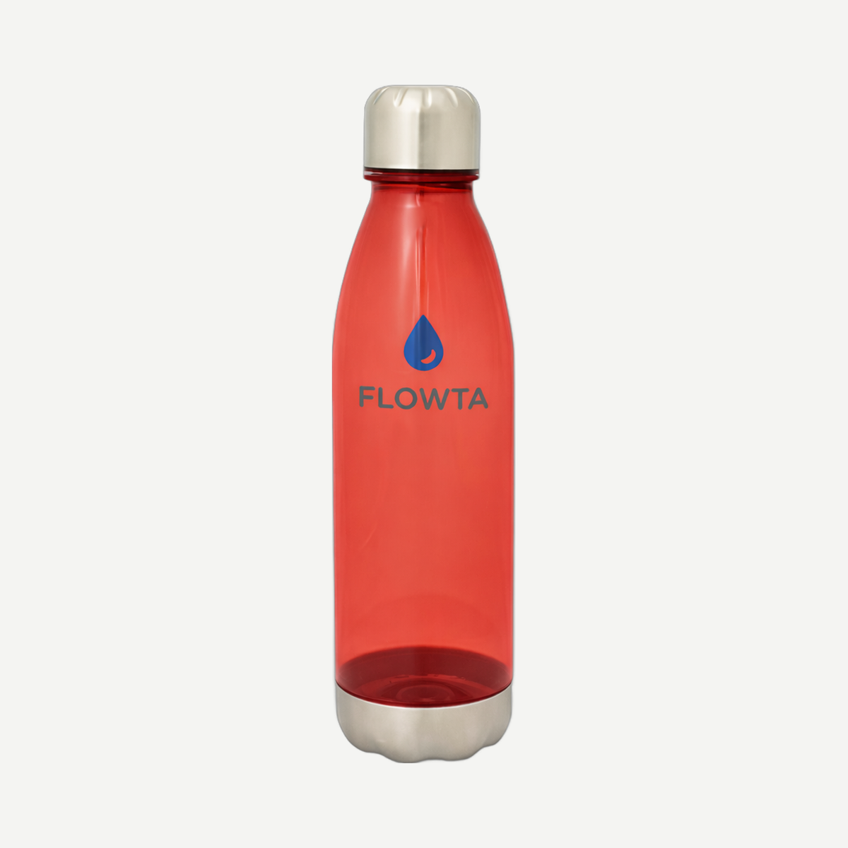 Rockit Clear 700 ml (23.5 oz) Bottle - Red Transparent | Limitless Toronto