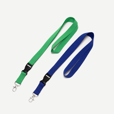 Silk Screen Printed Polyester Lanyard, 20 mm