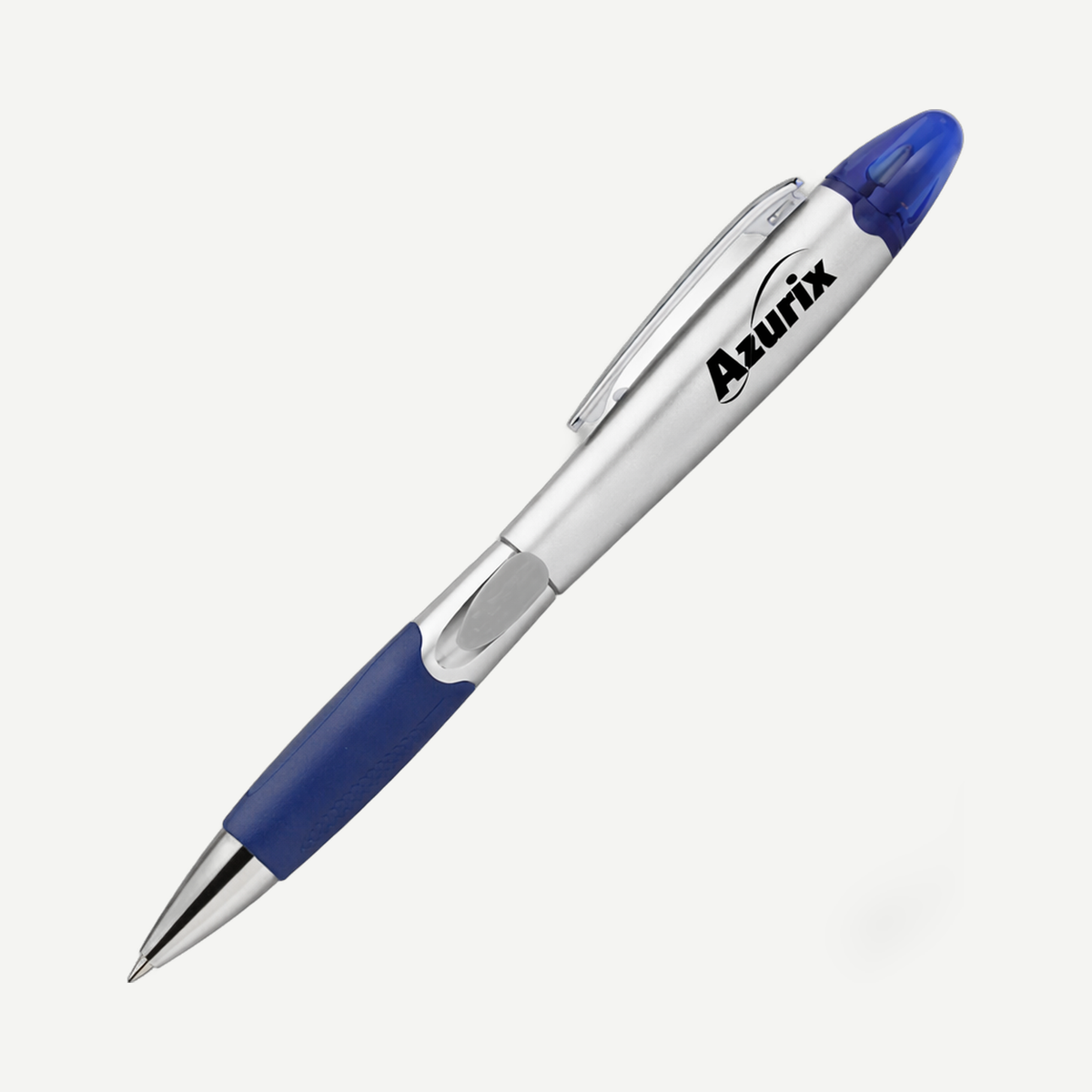 Silver Champion Pen/Highlighter - Blue PMS 7987C | Limitless Toronto