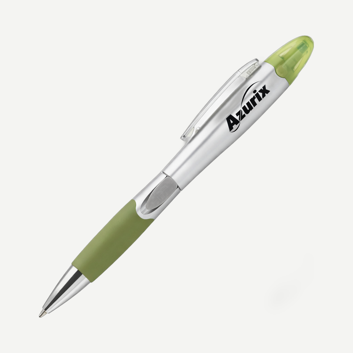 Silver Champion Pen/Highlighter - Green PMS 7490C | Limitless Toronto