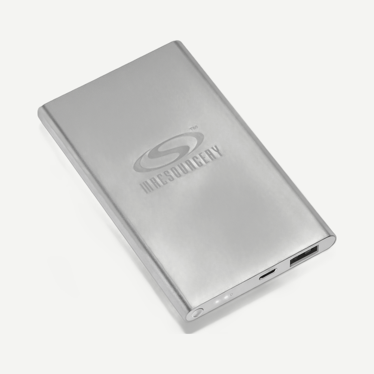 Slim Power Bank - Silver | Limitless Toronto