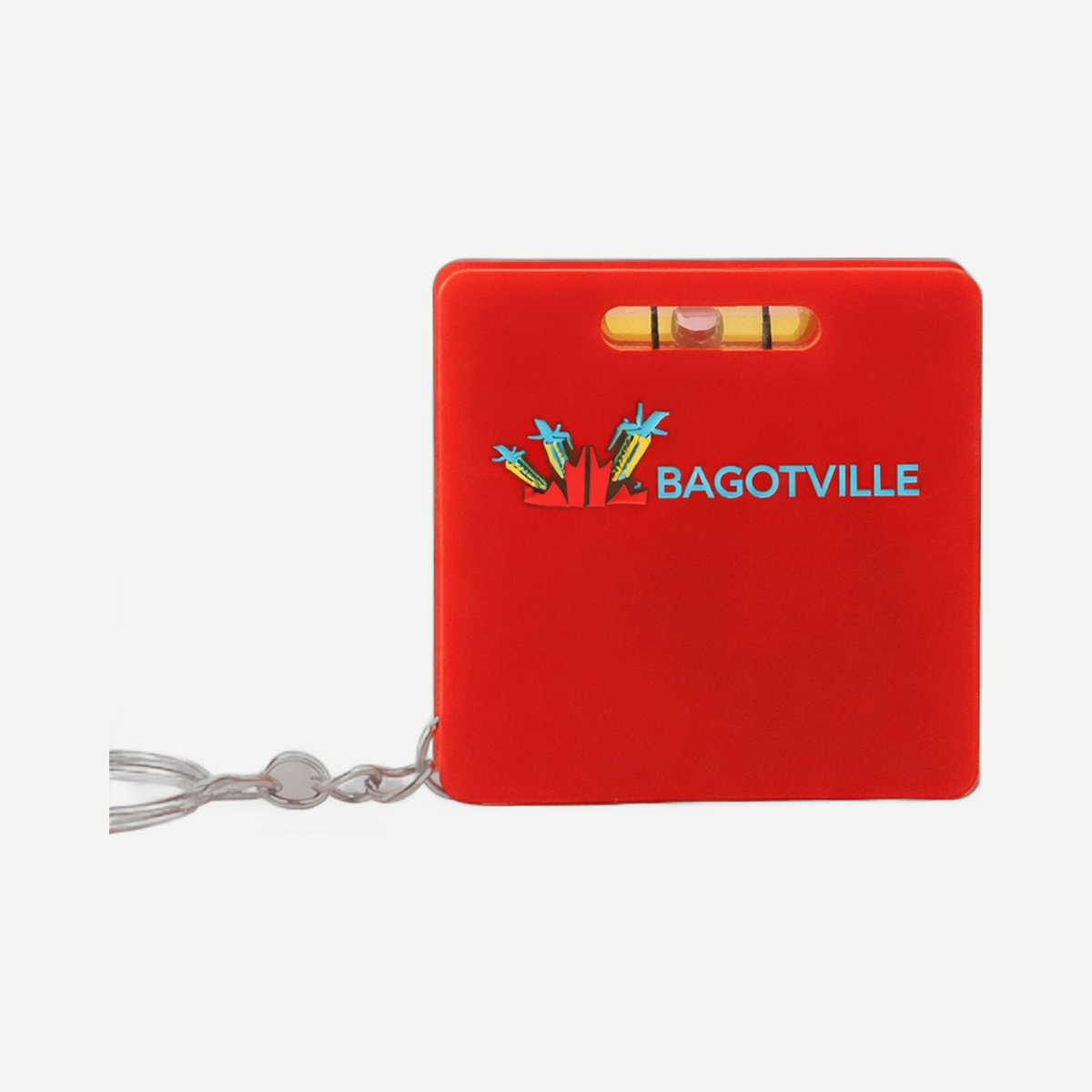 Square Level Tape Measure Key Tag | Limitless Toronto