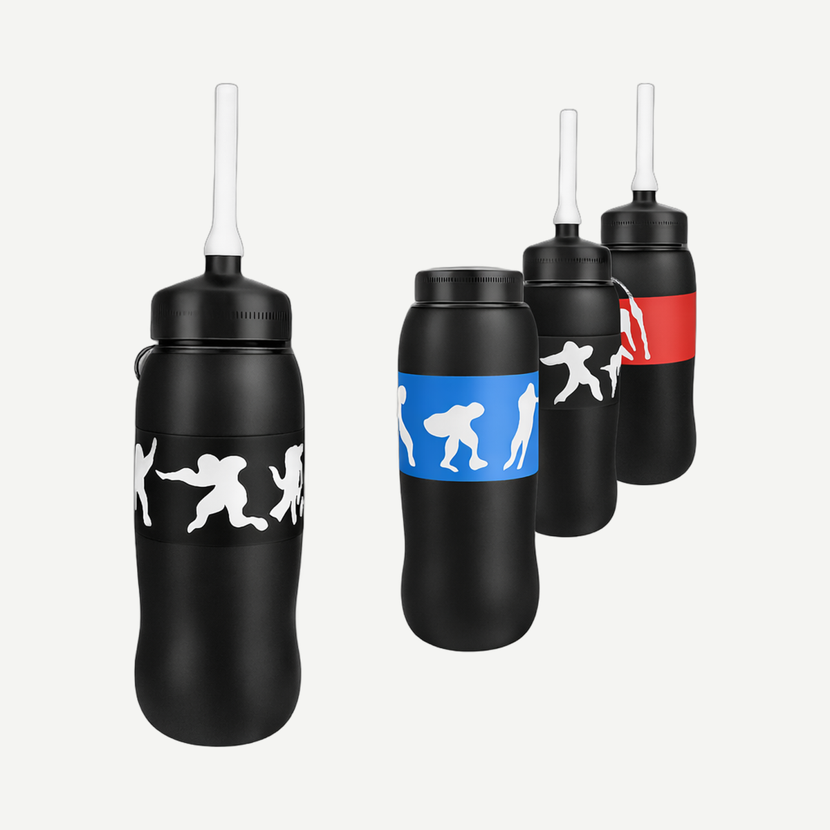 Squeeze & Go Sports Bottle - Black | Limitless Toronto